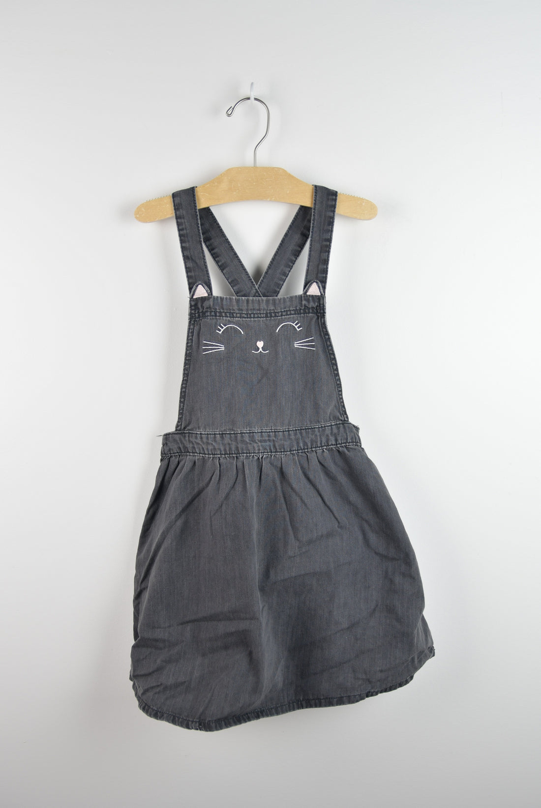 H&amp;M Cat Overall Dress (8-9Y)