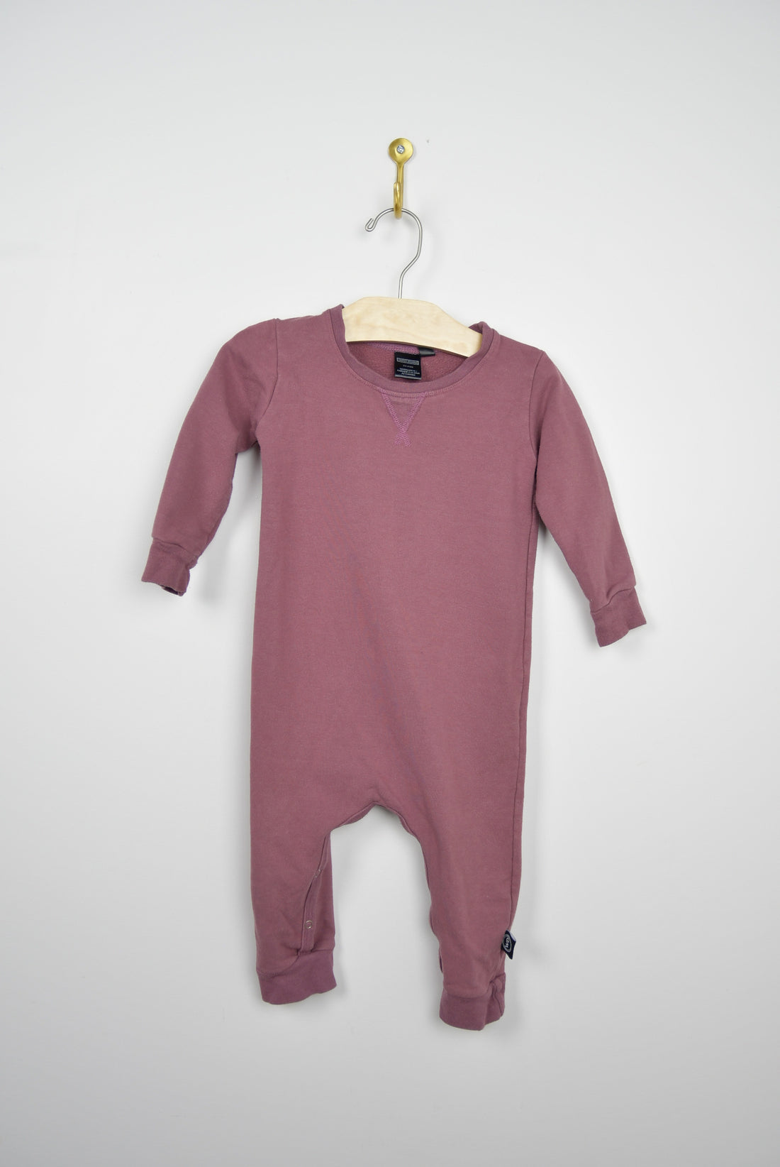 Wooly Doodle Wooly Doodle Wine Romper - 2T