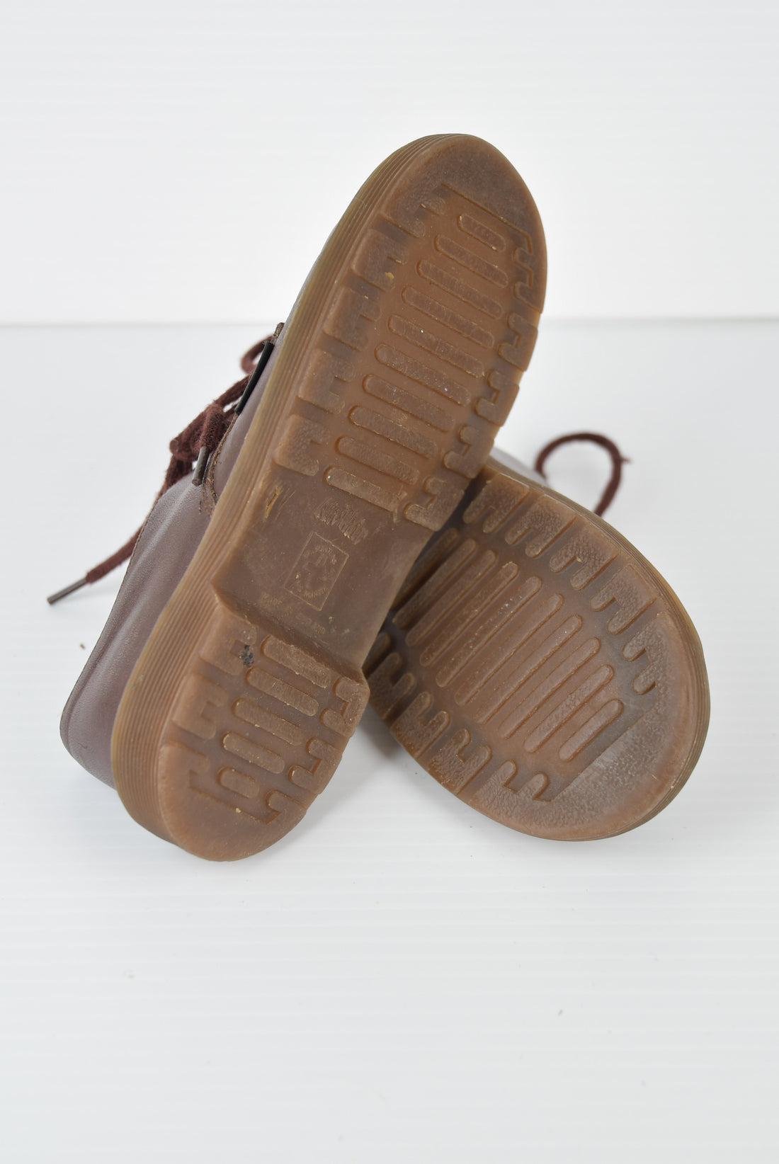 Brown Leather Shoe -  10 (4-6Y)