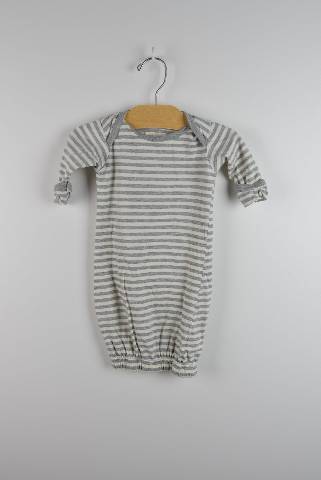Mini Mioche Organic Striped Sleep Gown (0-5M)
