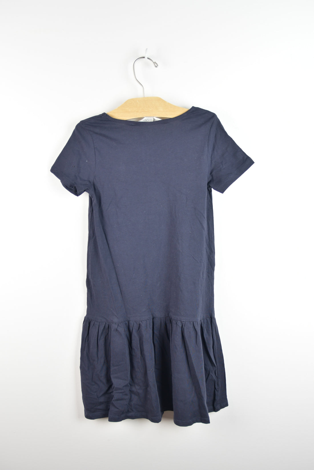Blue Flower Print Dress -  8-10Y