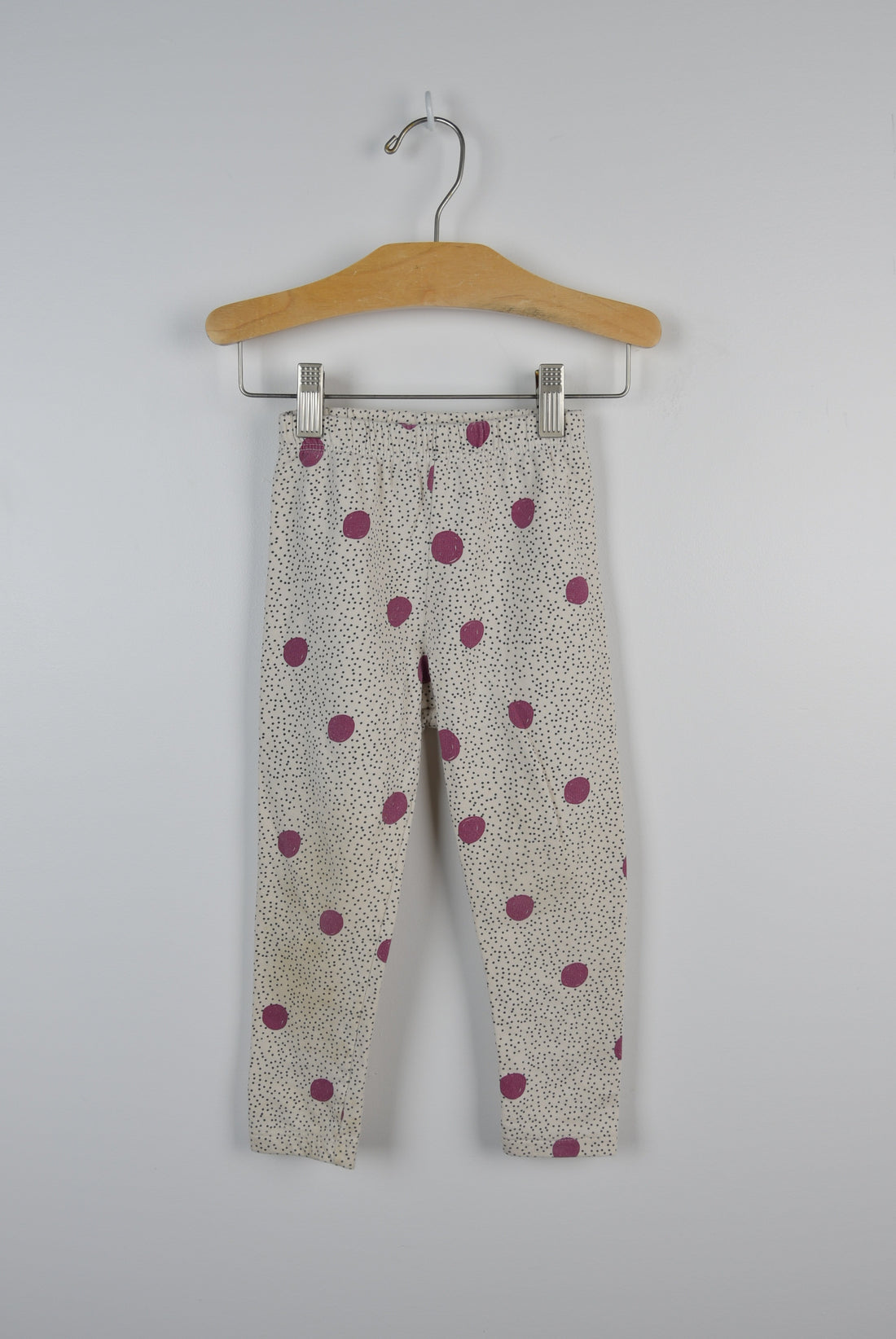 Zara Polkadot Fleece Lined Pant (3-4Y)