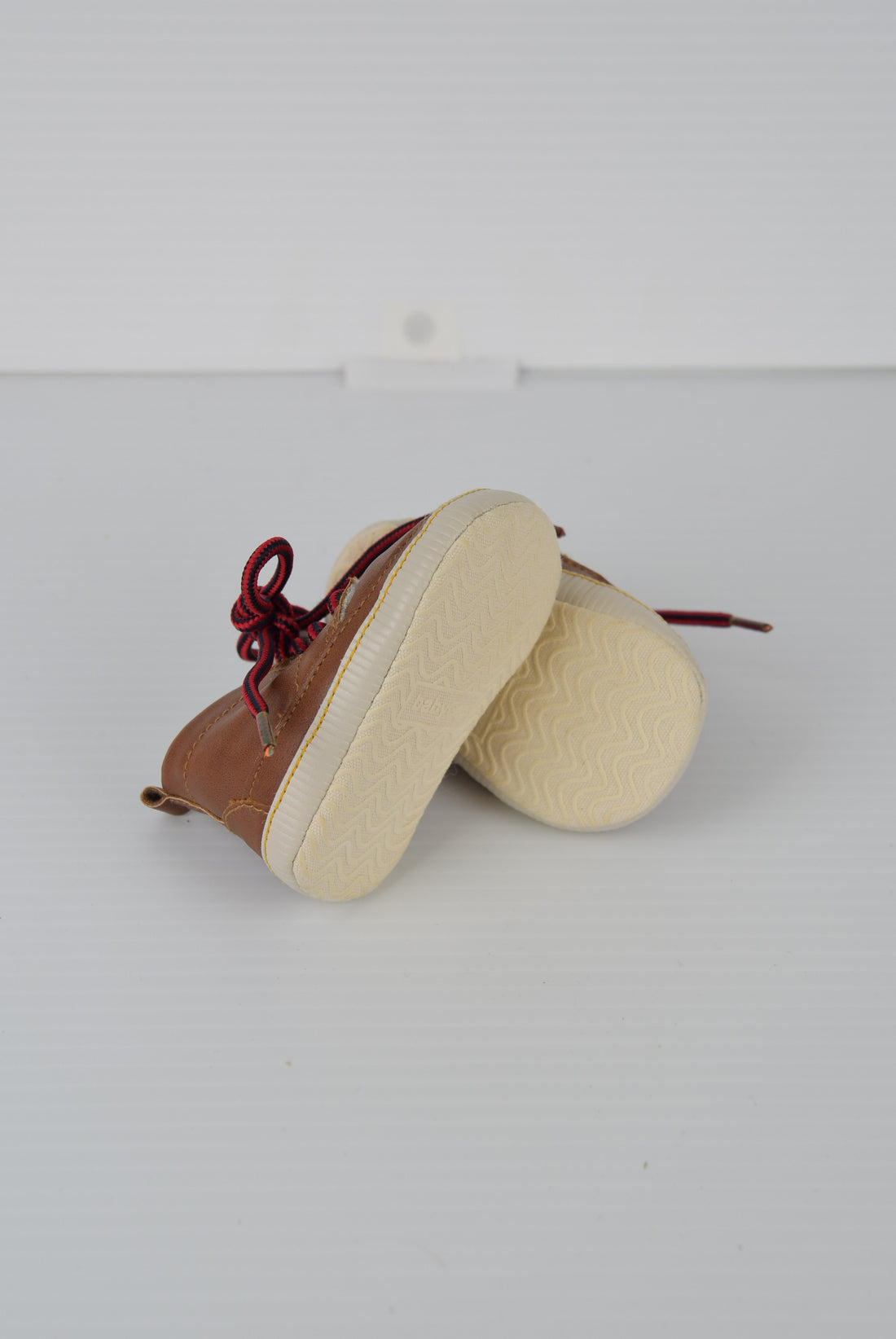 Brown Crib Shoe -  0-3M