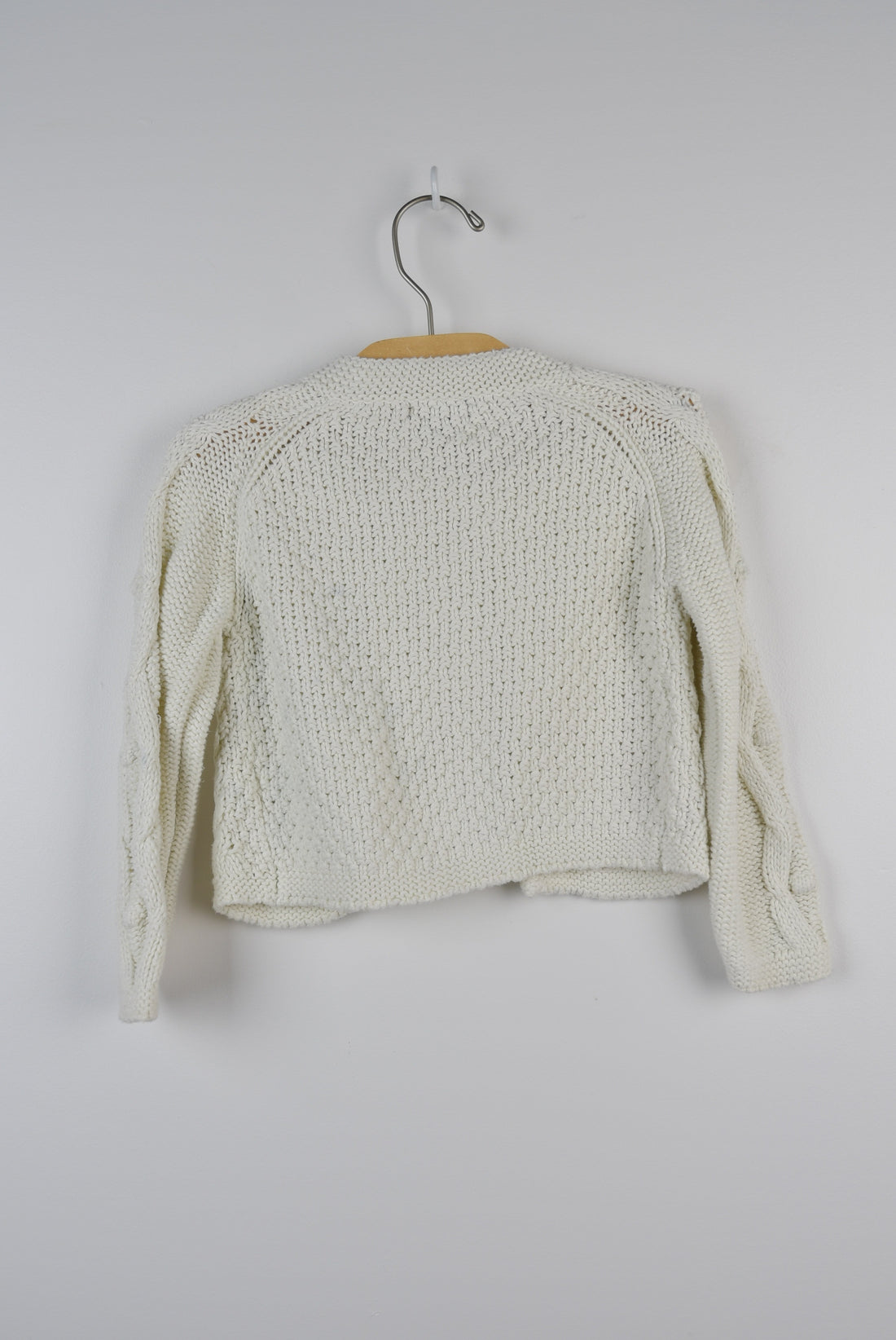 White Knit Cardigan -  18-24M